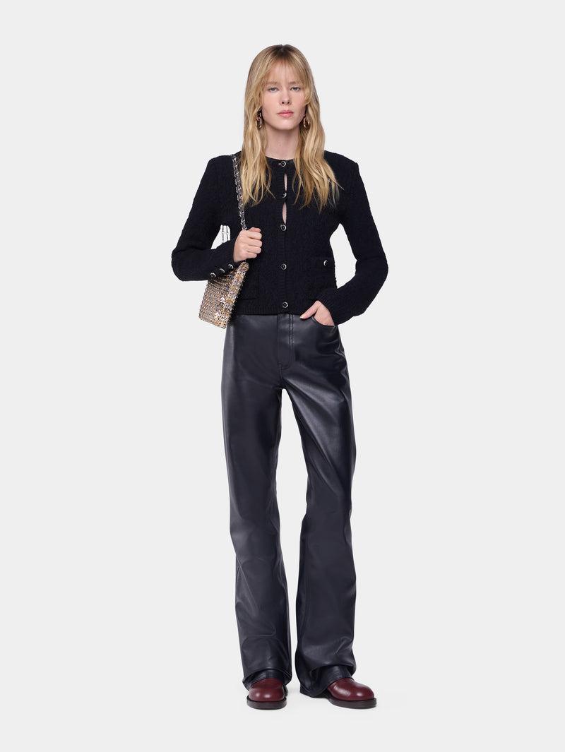 TROUSERS IN LEATHER Product Image
