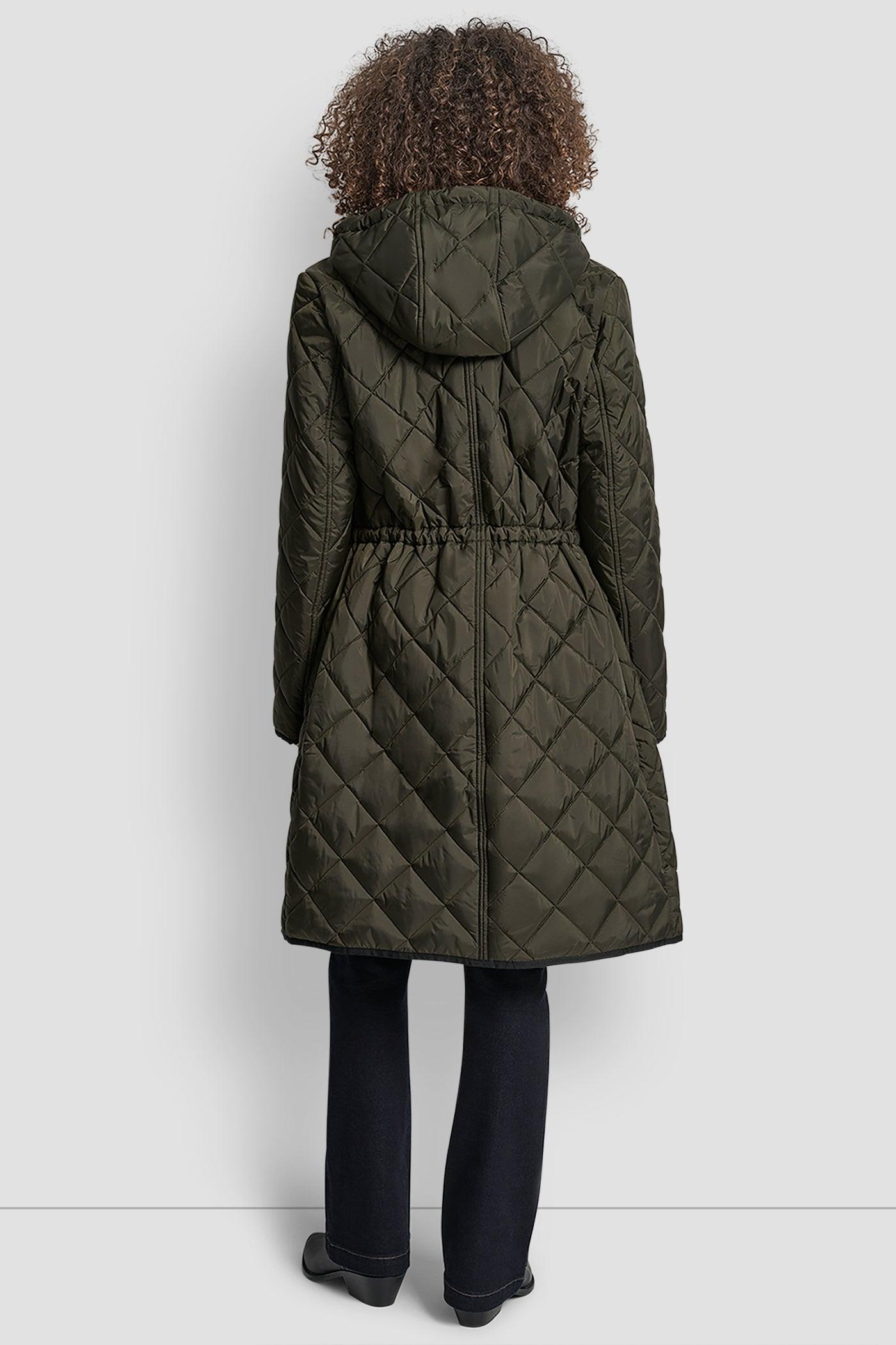 LONG QUILTED COAT Product Image