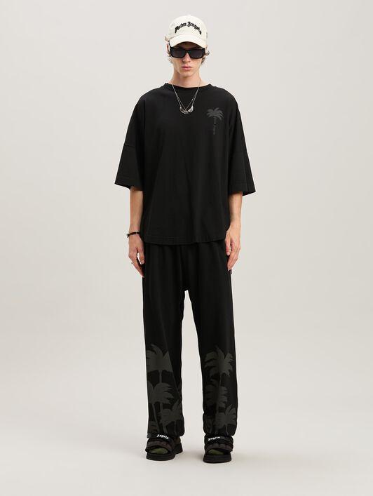 PALMS OVER TEE VINTAGE BLACK - VINTAGE B Product Image