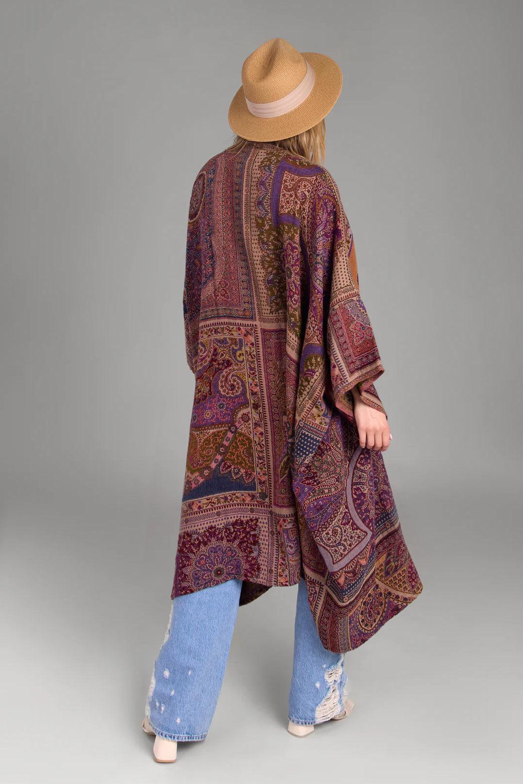 Woven Bohemian Vintage Kimono Product Image