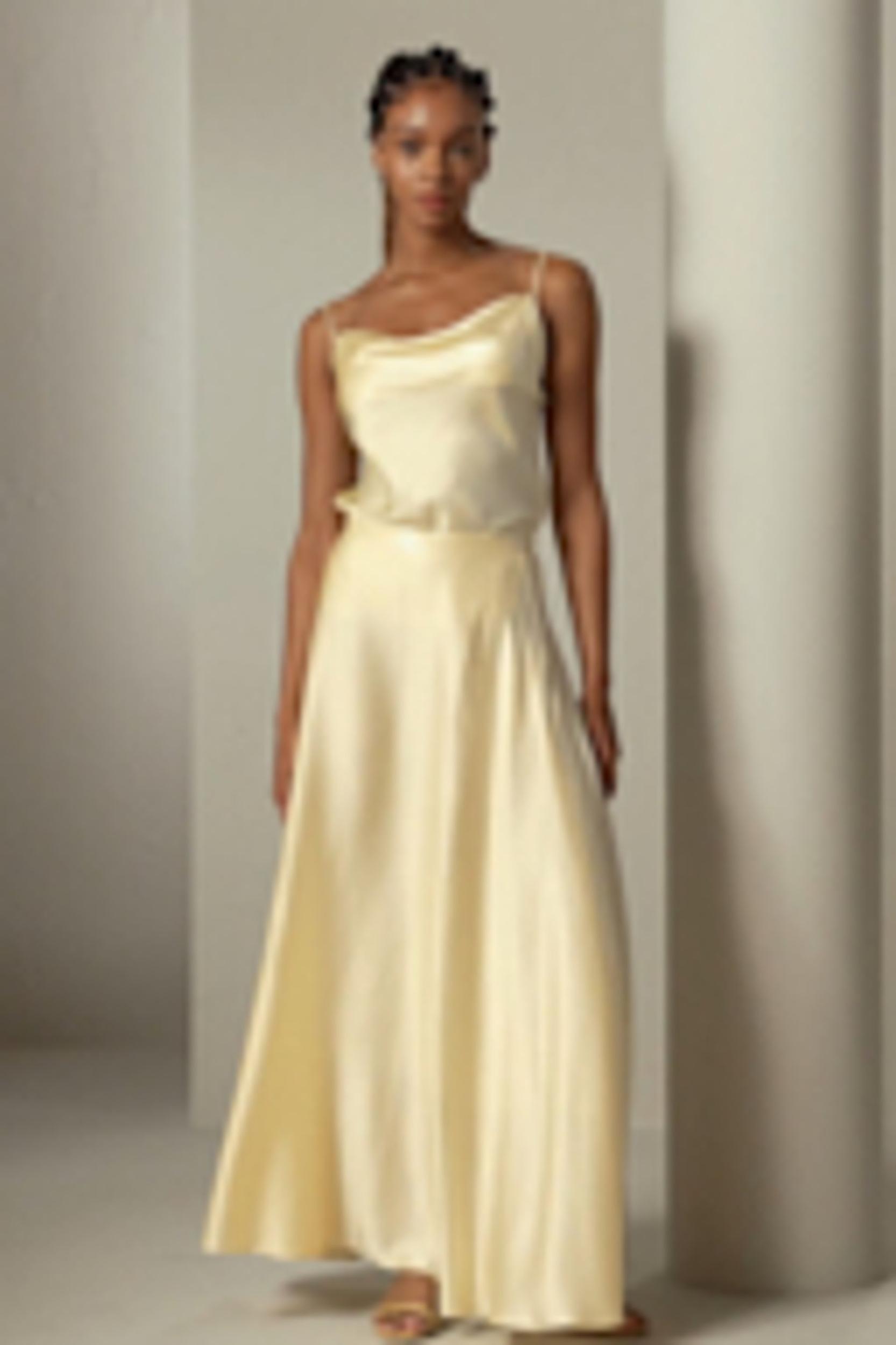 Golden Cocoon Cowl Neck Camisole Product Image