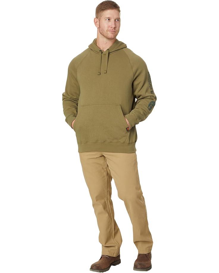 Loose Fit Midweight Logo Sleeve Graphic Sweatshirt Product Image