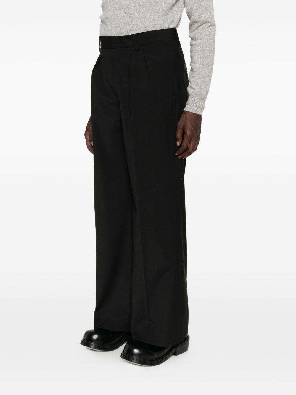 pleated wide-leg trousers Product Image