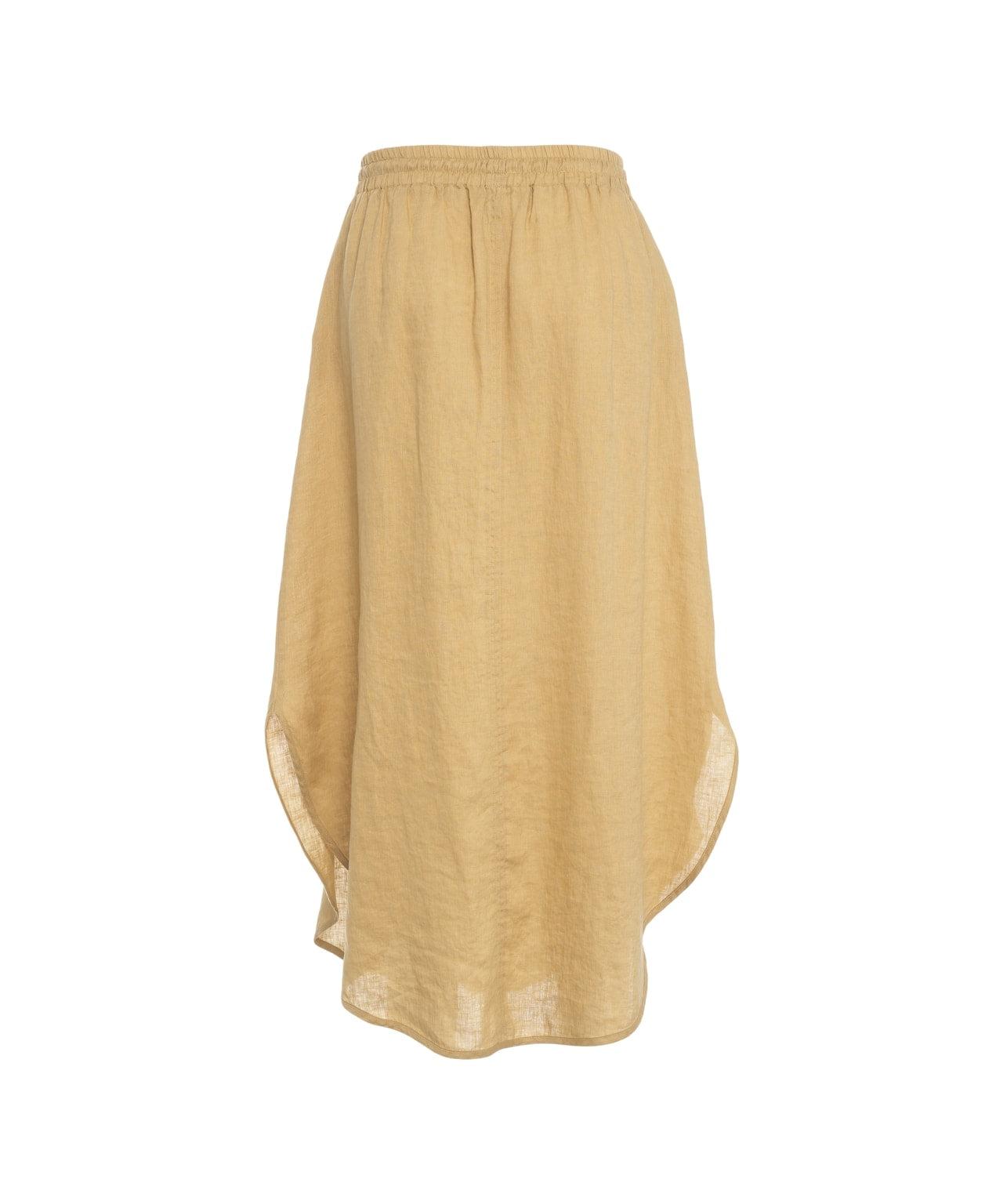 Linen maxi skirt Product Image