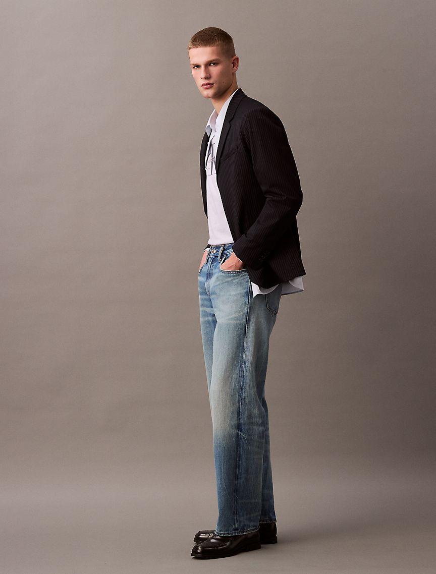 Refined Stretch Pinstripe Blazer Product Image