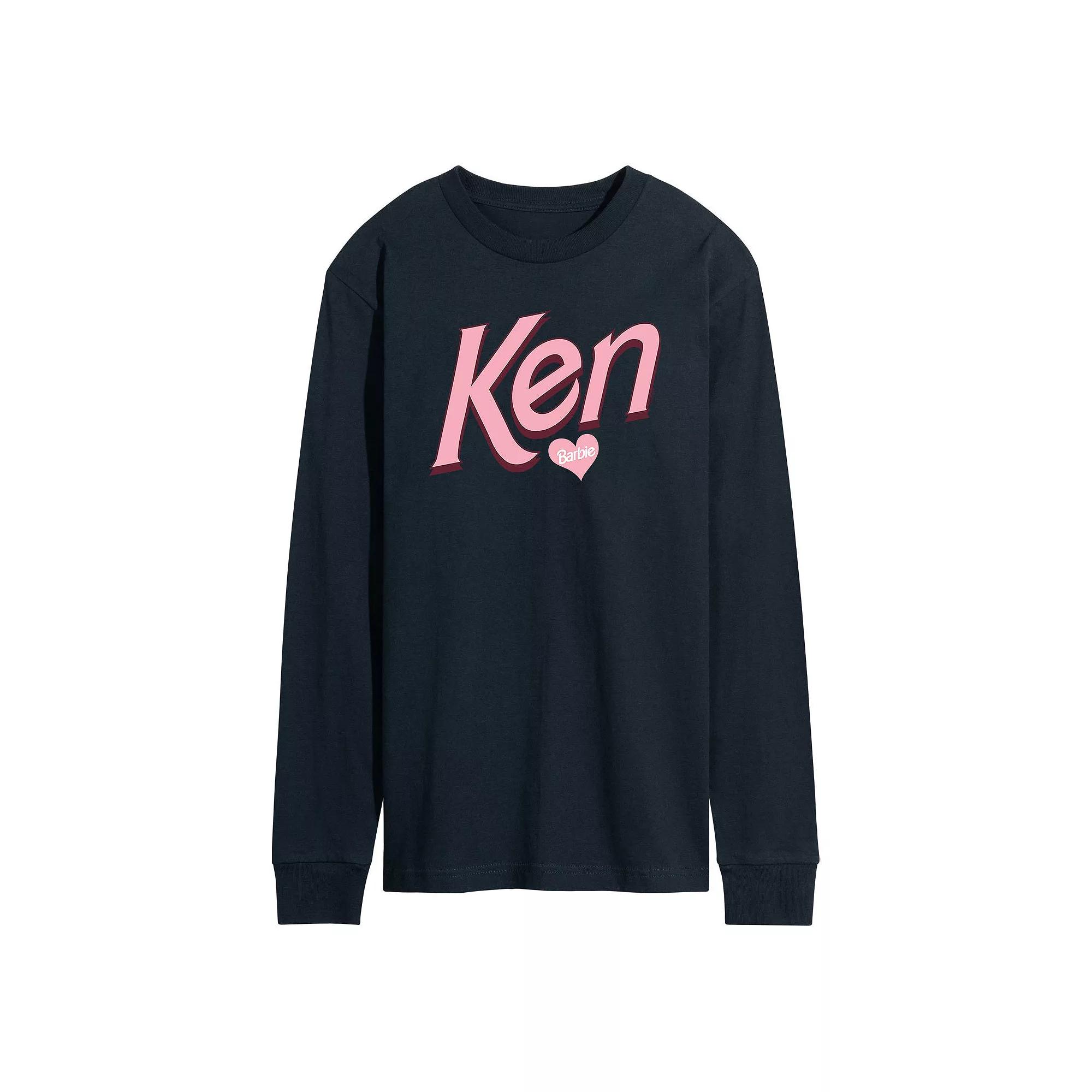 Men's Barbie Valentines Ken Love Long Sleeve,  Product Image