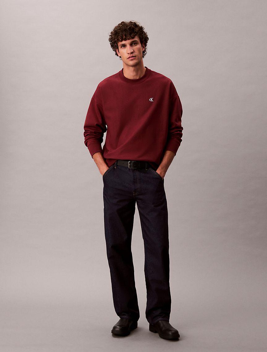 Premium Fleece Relaxed Sweatshirt Product Image