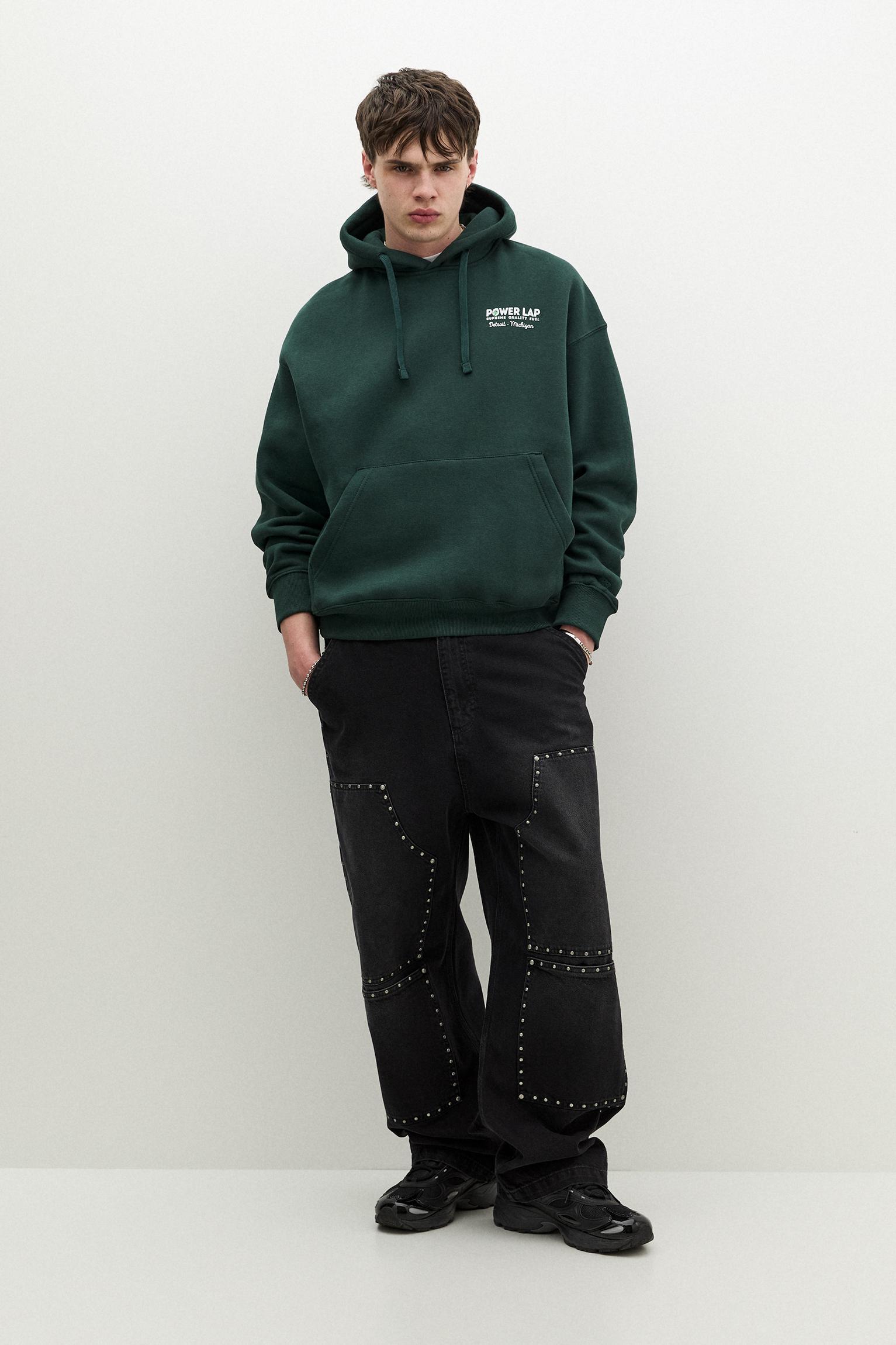 Graphic print hoodie Product Image