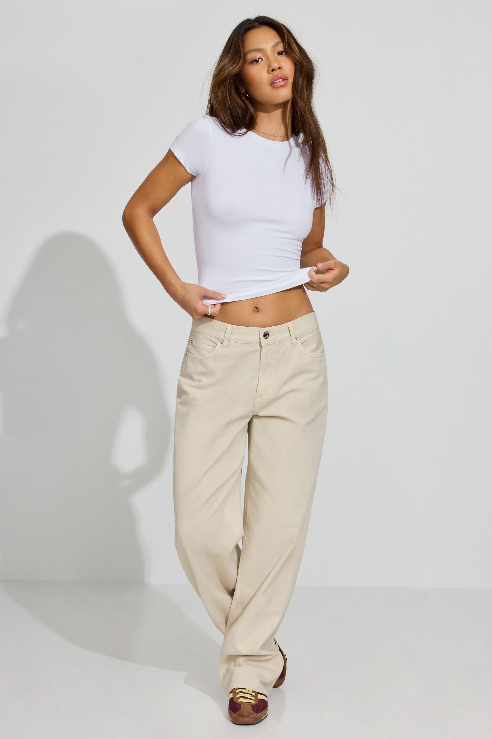 Low Rise Baggy Pants Product Image