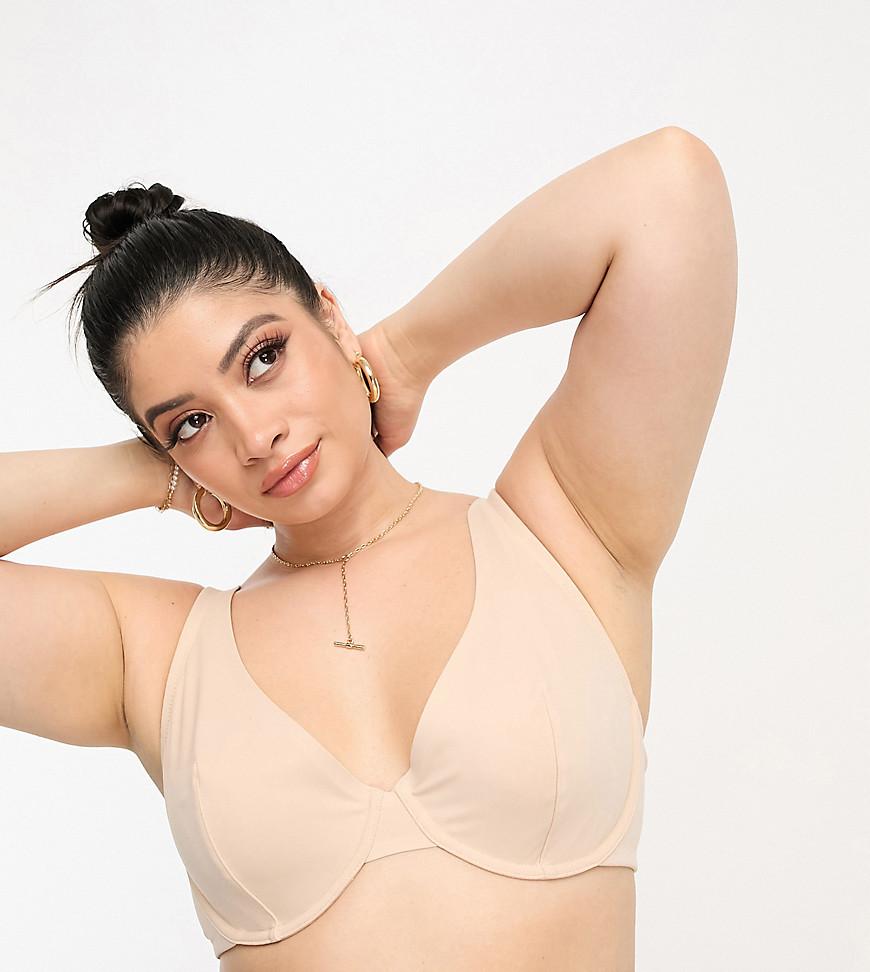 ASOS DESIGN Curve Marina smoothing underwire bra Product Image