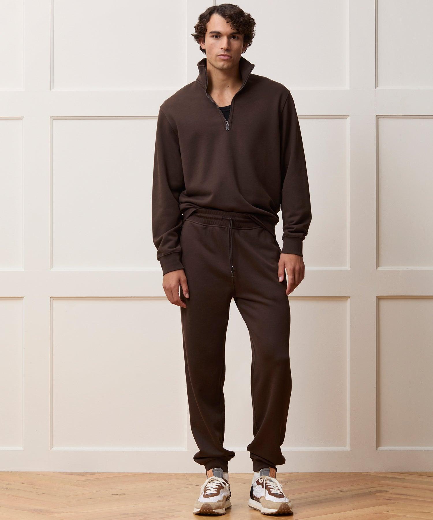 Portuguese Terry Quarter-Zip Sweatshirt Product Image