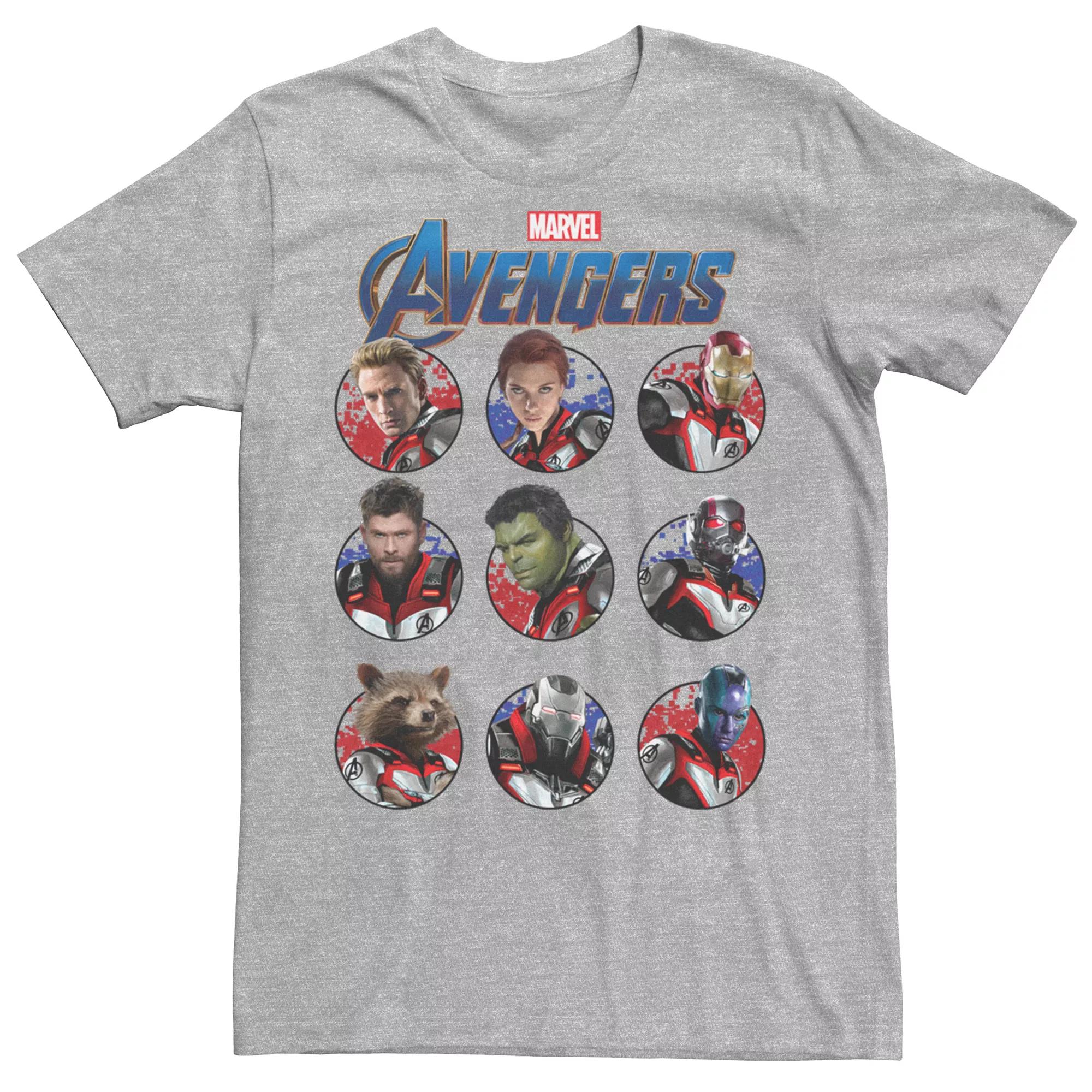 Men's Marvel Avengers Heroic Group Tee,  Product Image
