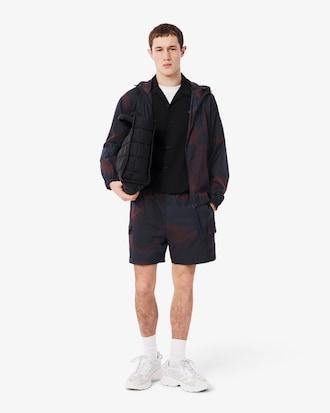 Ombré Print Nylon Cargo Shorts Product Image