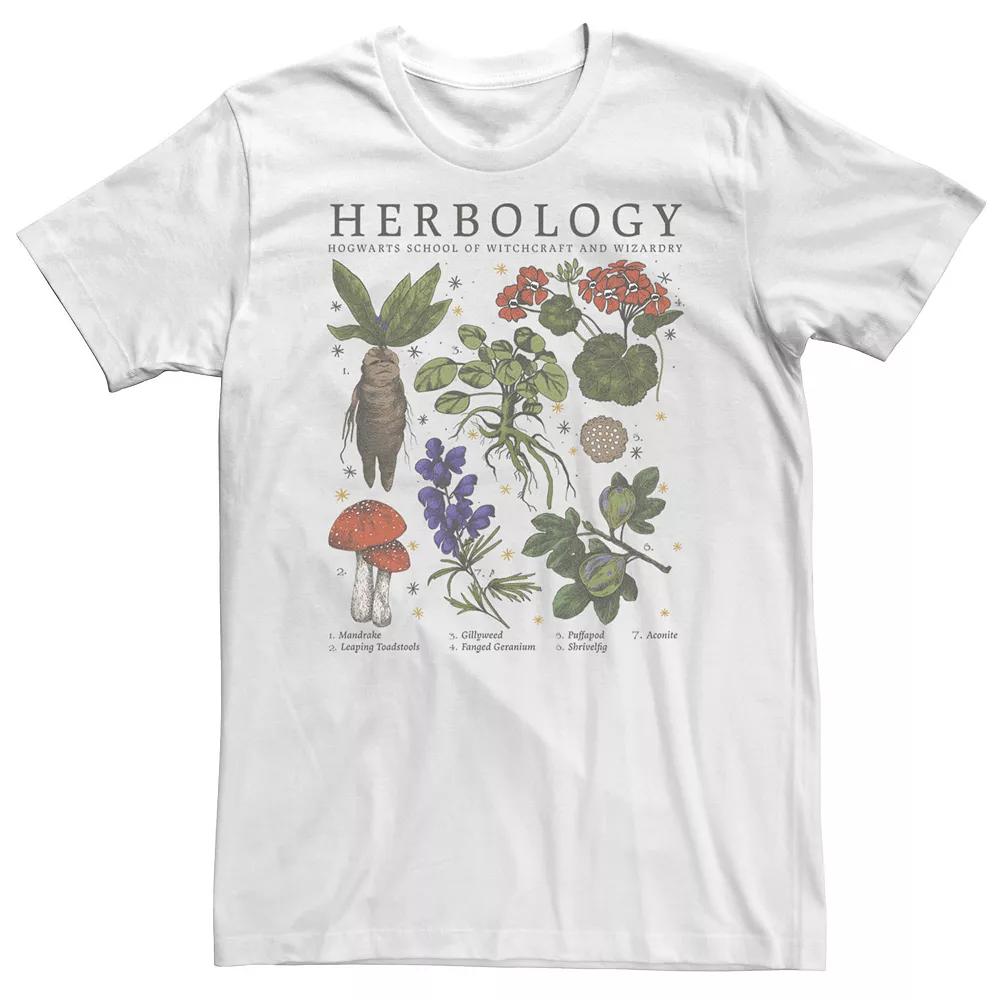 Big & Tall Harry Potter Herbology Plants Tee, Men's,  Product Image