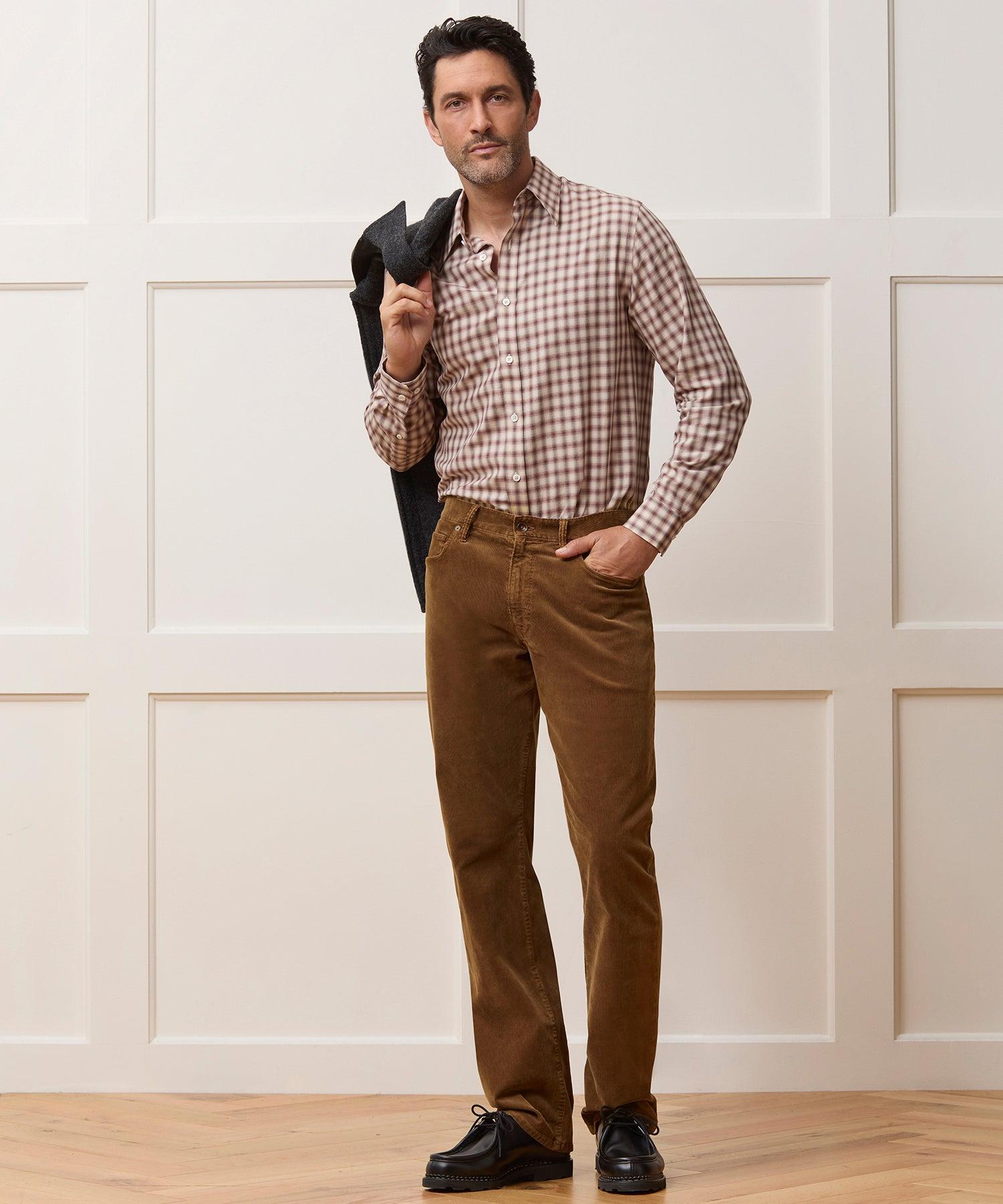 Straight 5-Pocket Corduroy Pant Product Image