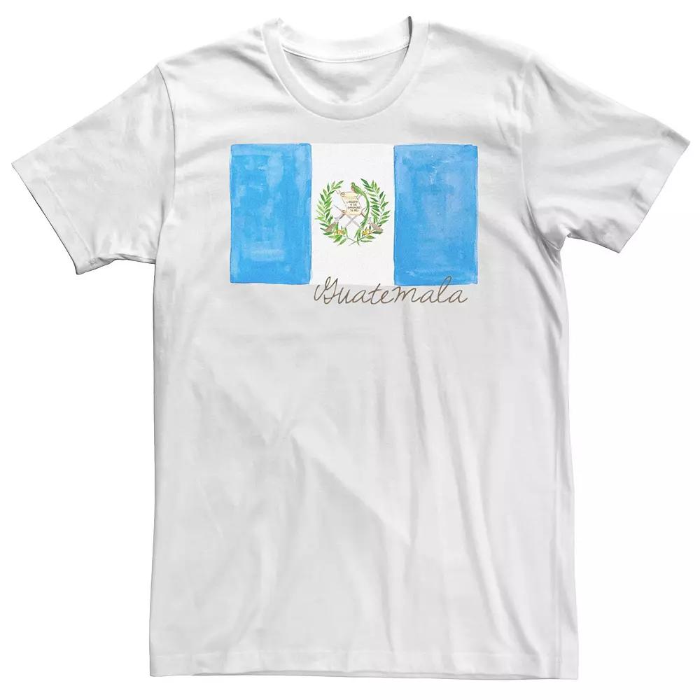 Big & Tall HHM Guatemala Flag Watercolor Tee, Men's,  Product Image