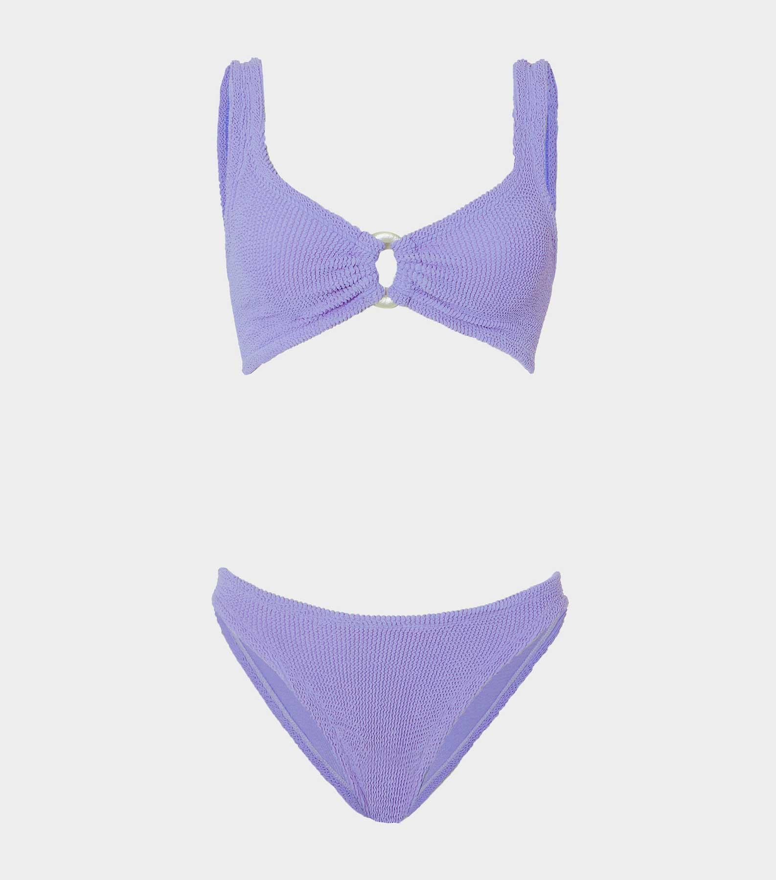Misty Bikini With Pearly Hoop - Lilac Product Image