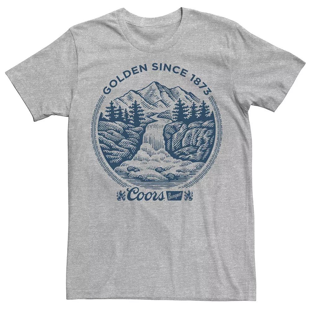 Big & Tall Miller Coors Golden SInce 1789 Logo Tee, Men's,  Product Image