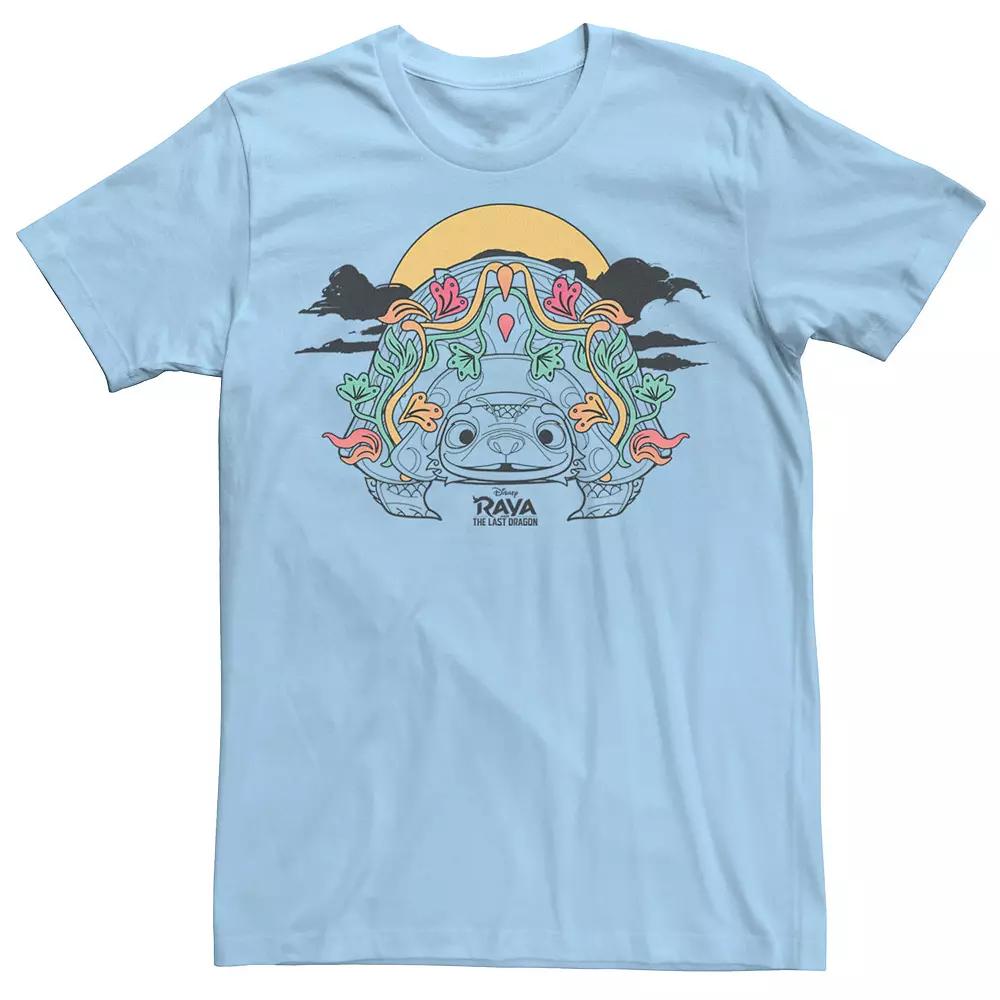 Disney's Raya And The Last Dragon Tuk Tuk Neon Patterns Men's Tee,  Product Image