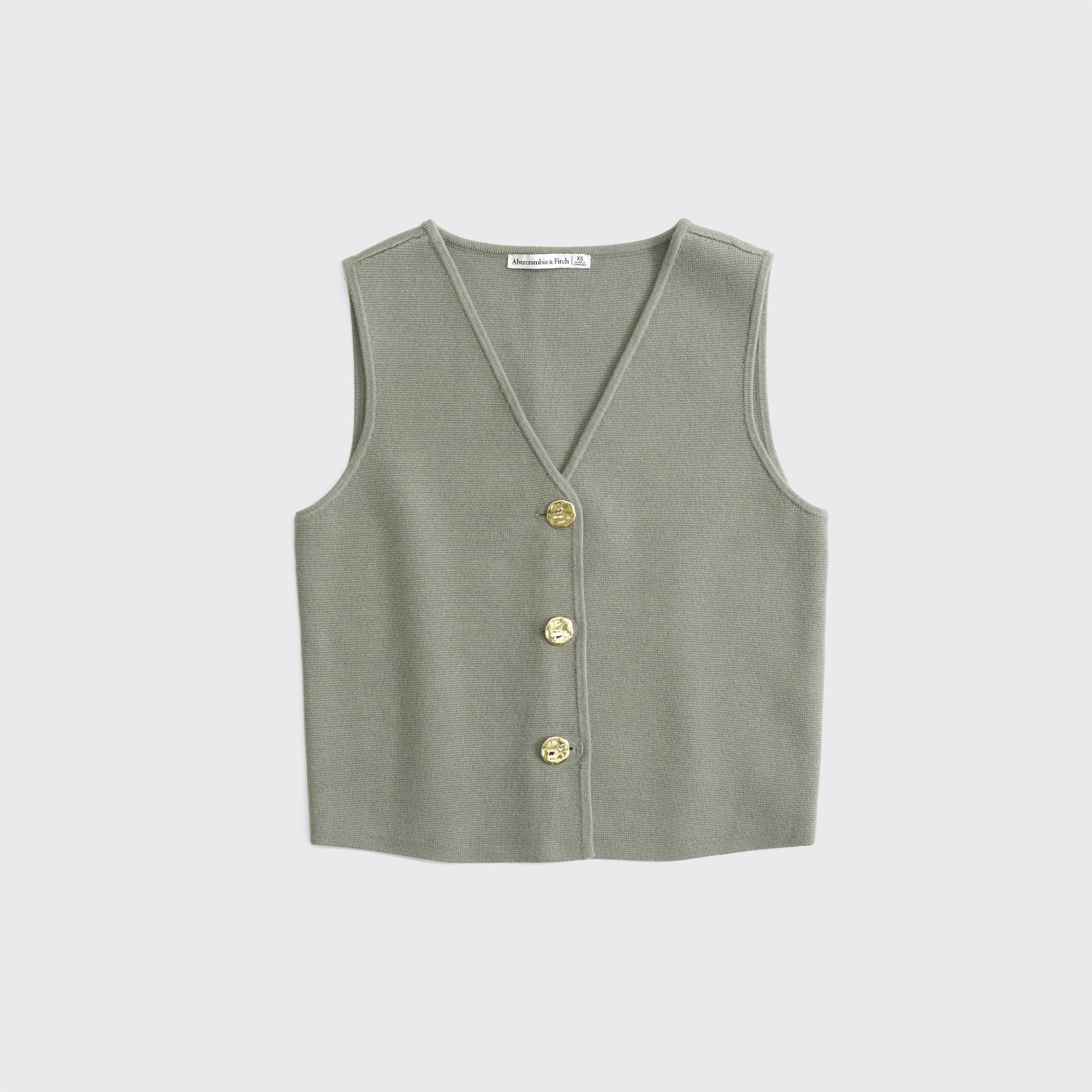 LuxeLoft V-Neck Vest Product Image