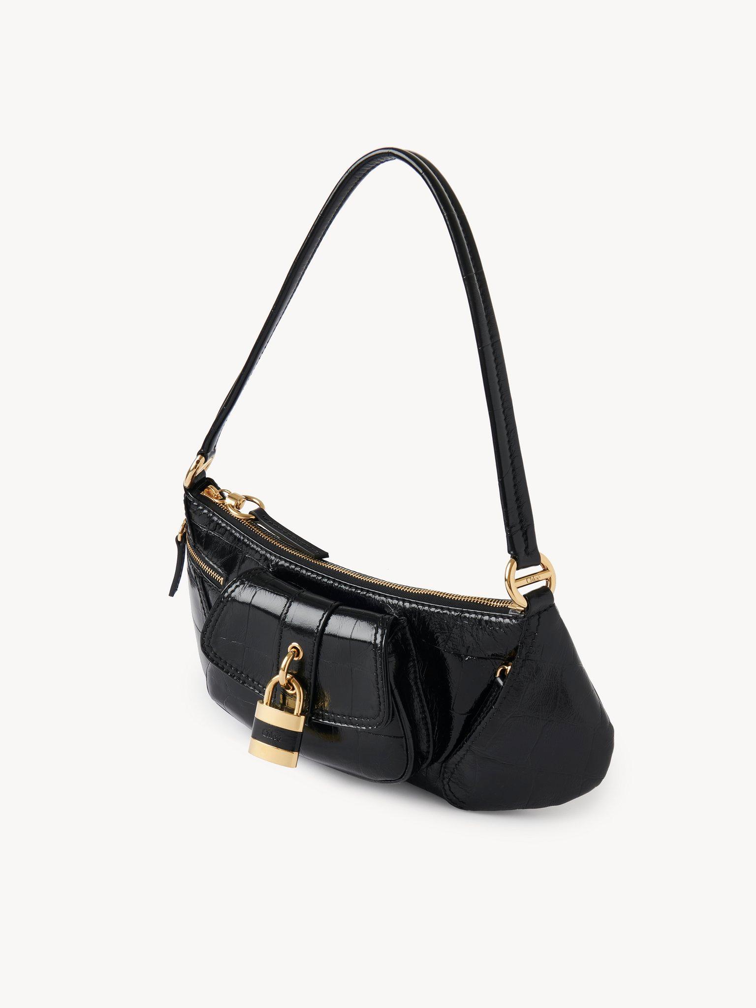 The 99 shoulder bag in croco-effect leather Product Image