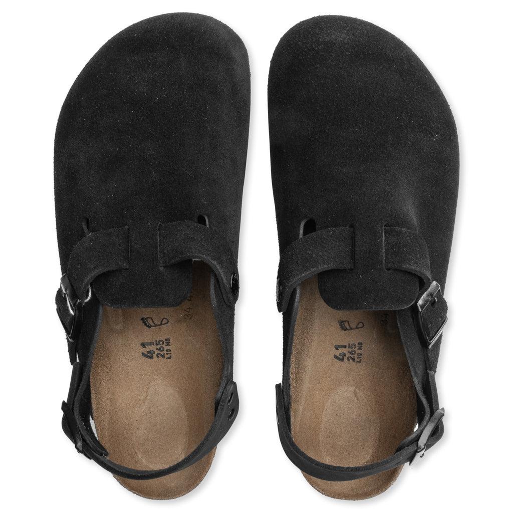 Narrow Tokio Suede Leather - Black Male Product Image