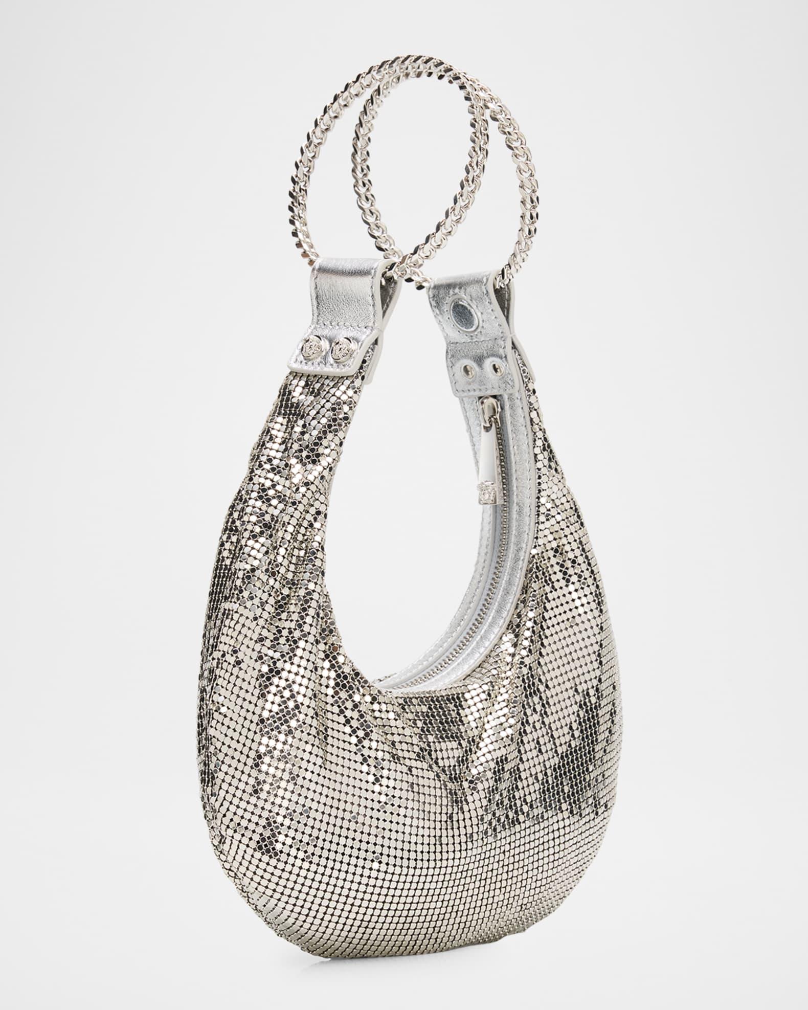 Metal Mesh Top-Handle Bag Product Image