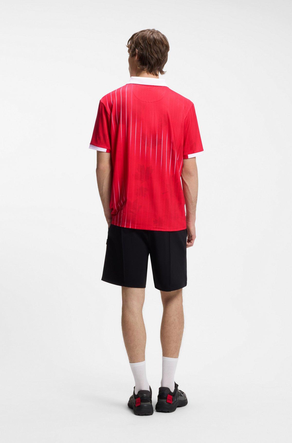 Relaxed-fit soccer T-shirt with nation detailing Product Image