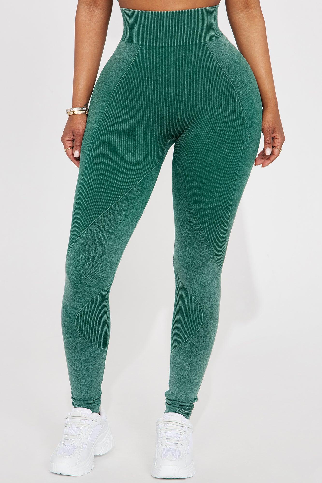 Stretch It Out Active Legging - Green Product Image