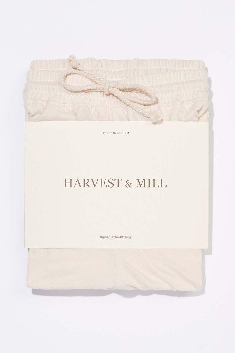 Men's Organic Jogger Pants in Natural Product Image