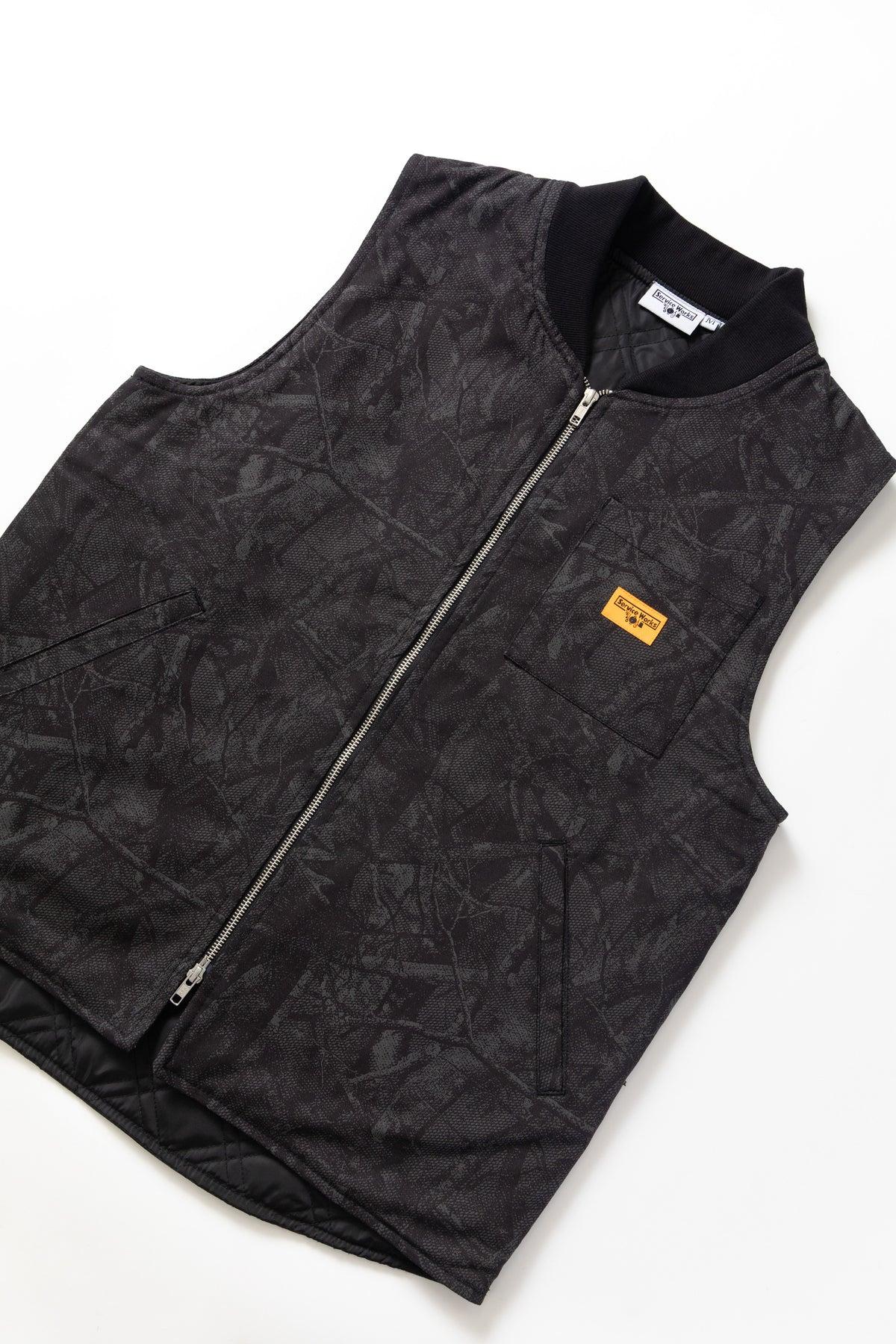 Service Works - Xerox Camo Padded Work Vest - Mono Product Image