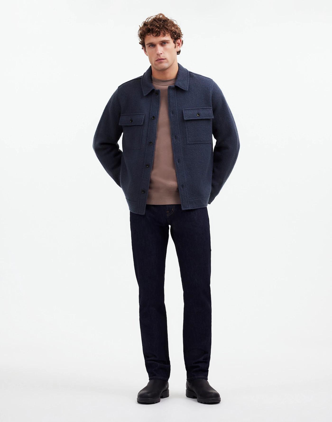 Boiled Wool Shirt-Jacket Product Image