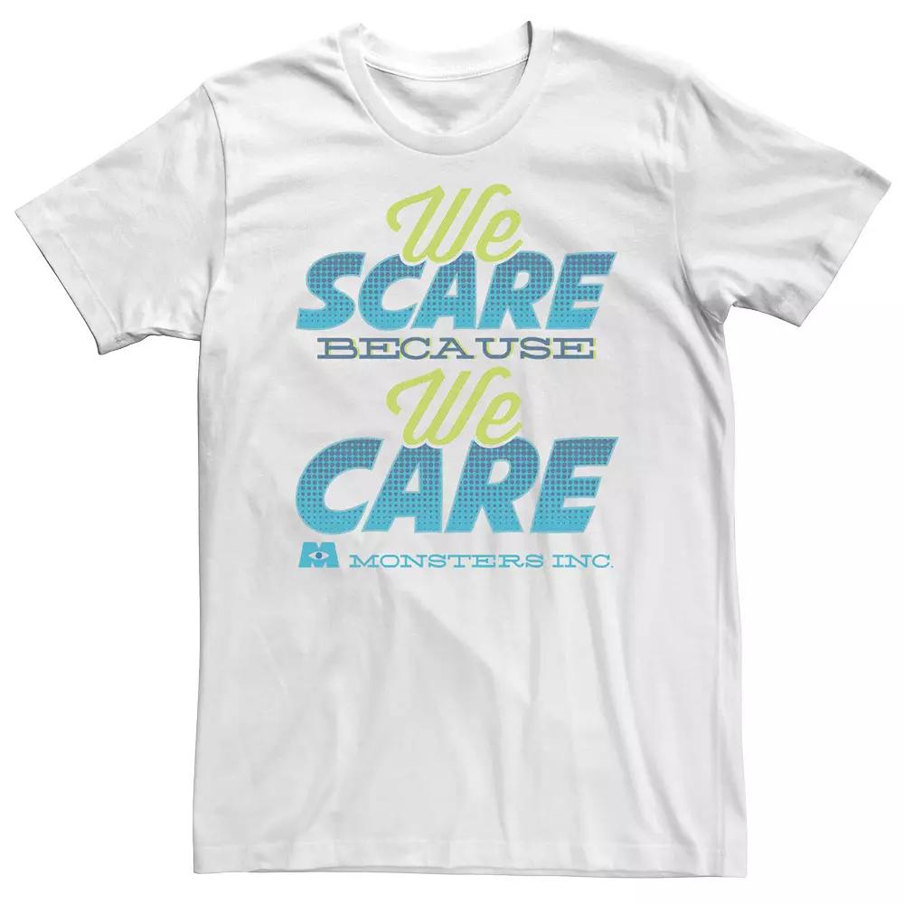Big & Tall Disney / Pixar Monsters University Scaring Is Caring Tee, Men's,  Product Image