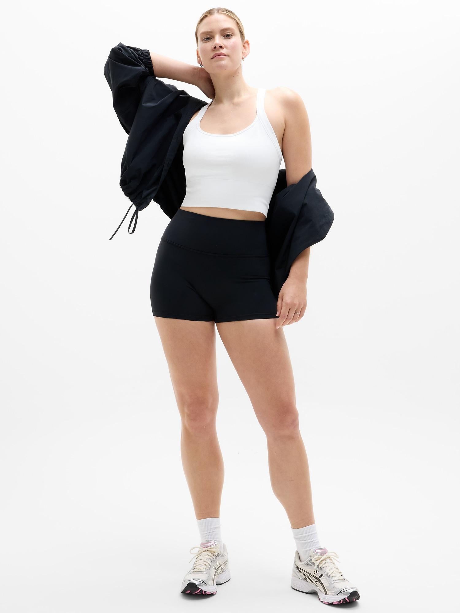 Aurora Seamless Crop Rib Strappy Tank Product Image