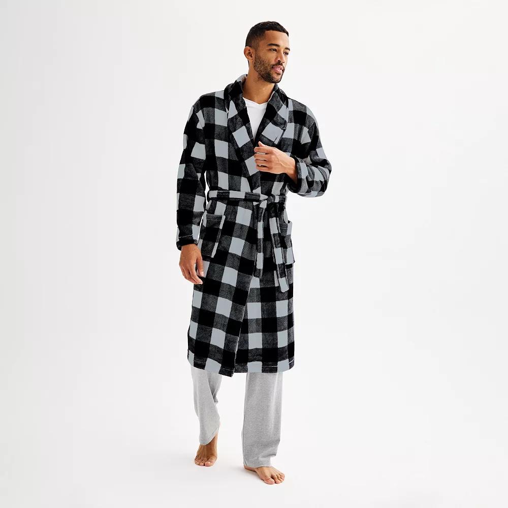 Men's Sonoma Goods For Life® Plush Robe,  Product Image