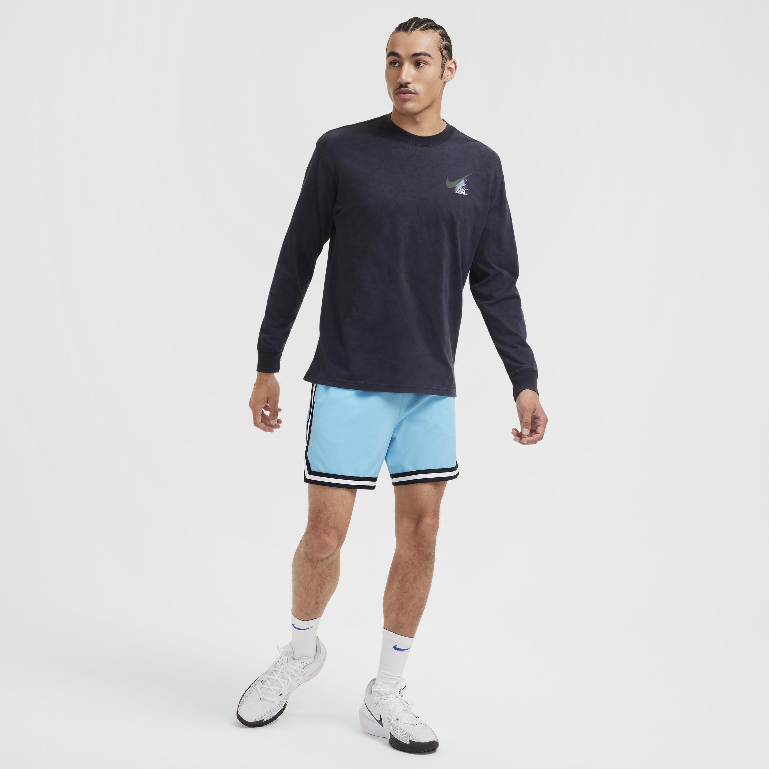 Nike Mens Max90 Long-Sleeve Basketball T-Shirt | HF6195-010 Product Image