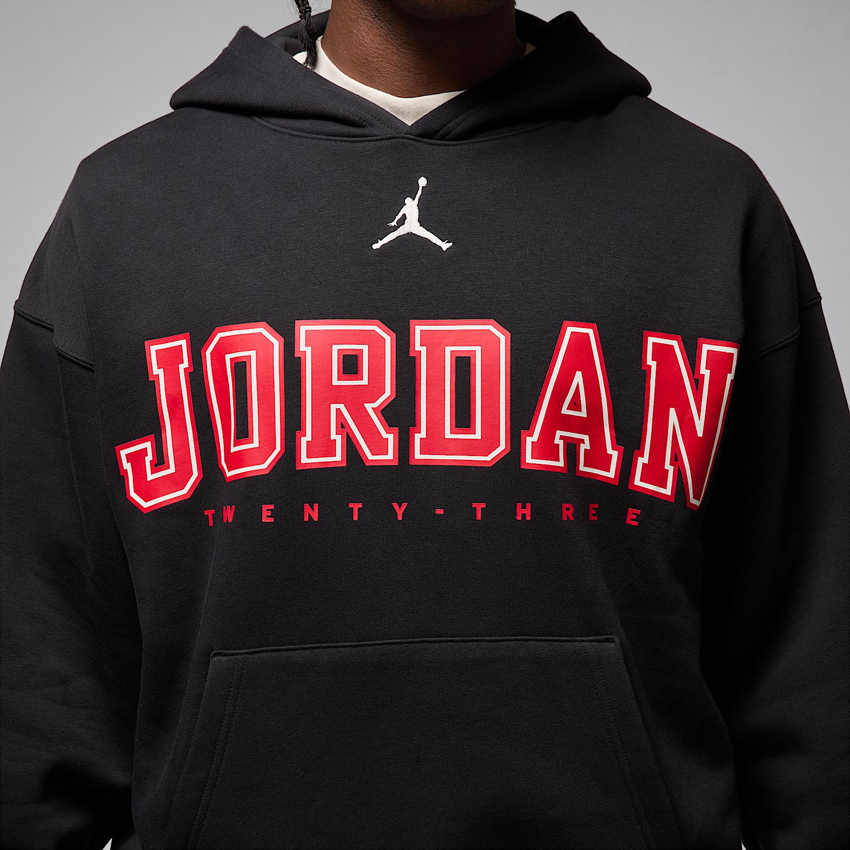 Jordan Brooklyn Fleece Men's Oversized Pullover Hoodie Product Image