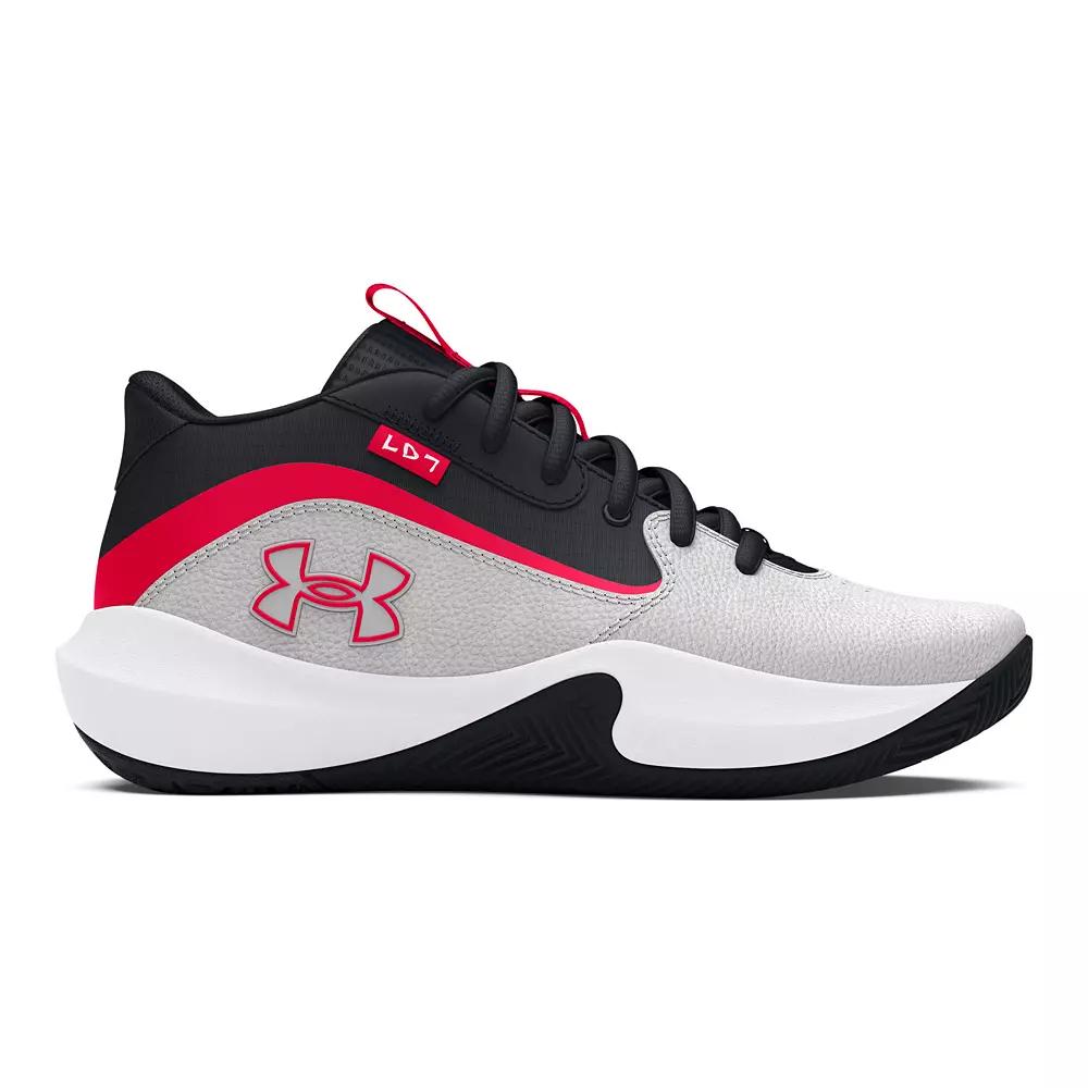Under Armour Lockdown 7 Men's Basketball Shoes, Size: M7W8.5, Distant Gray Product Image