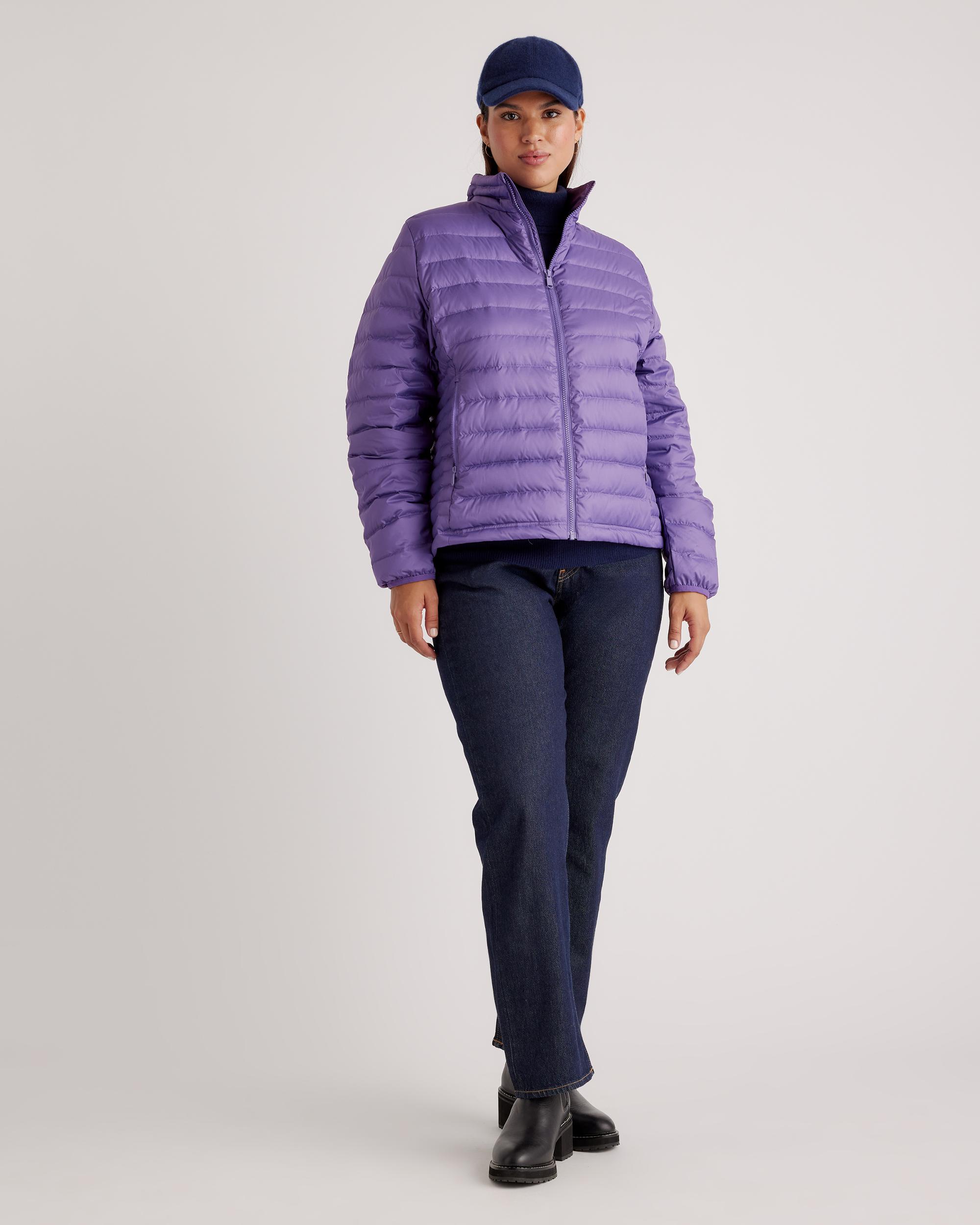 Quince | Women's Lightweight Down Packable Puffer Jacket Recycled Polyester Product Image
