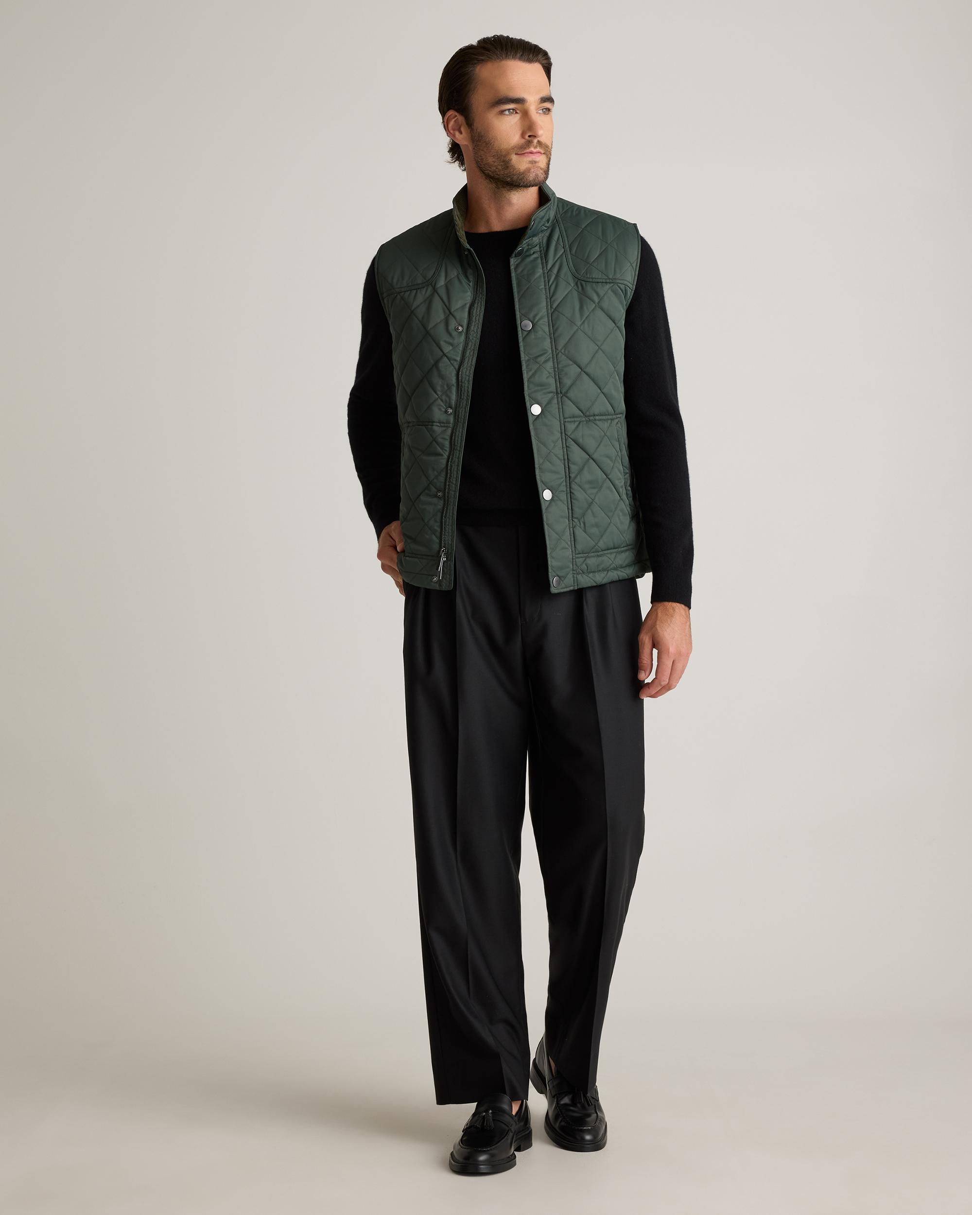 Quince | Men's Featherless Quilted Vest Nylon Product Image