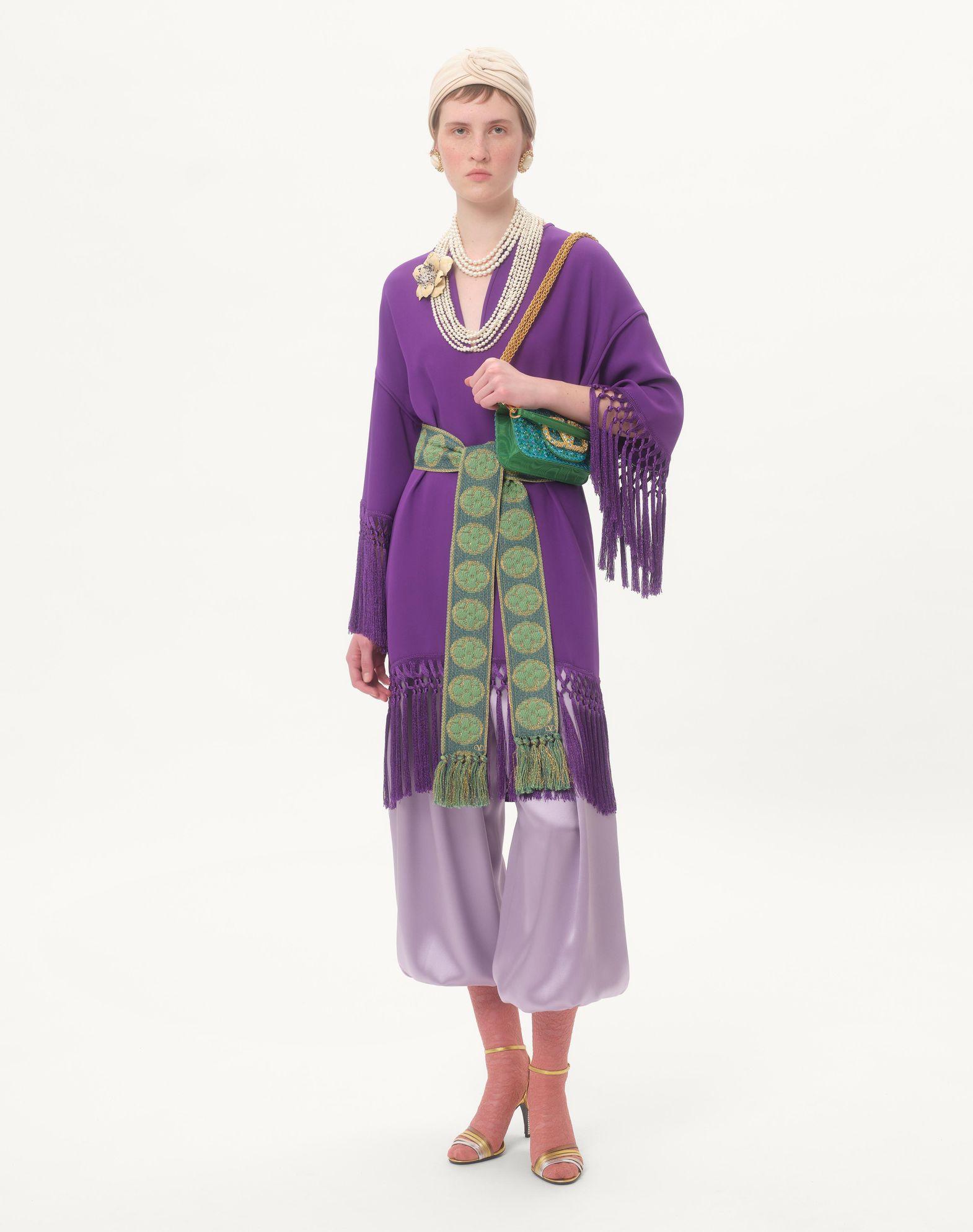 Valentino Garavani Locò Small Shoulder Bag Embroidered With Jewel Logo Product Image