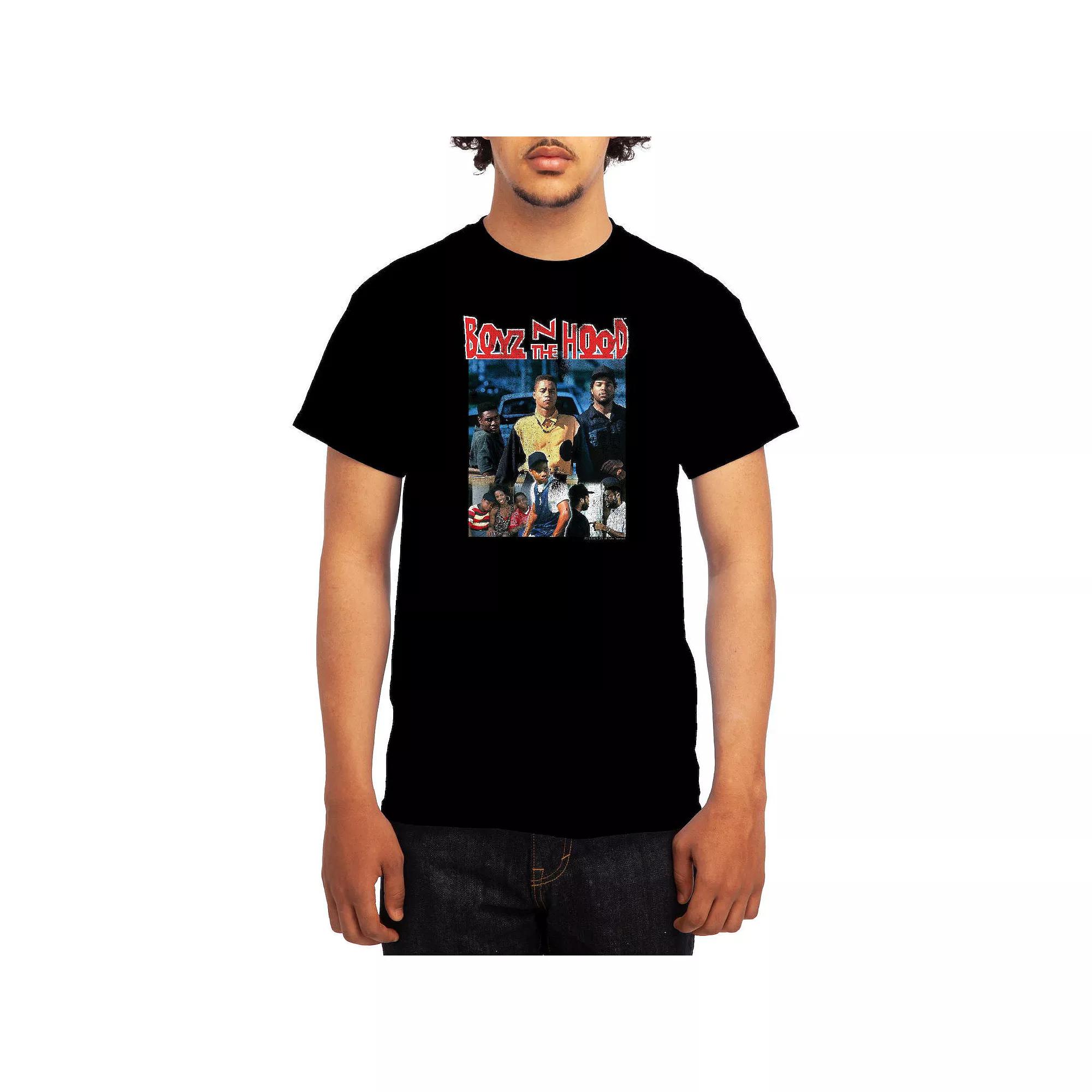 Mens Attack on Titan Athletic Graphic Tee Blue Product Image