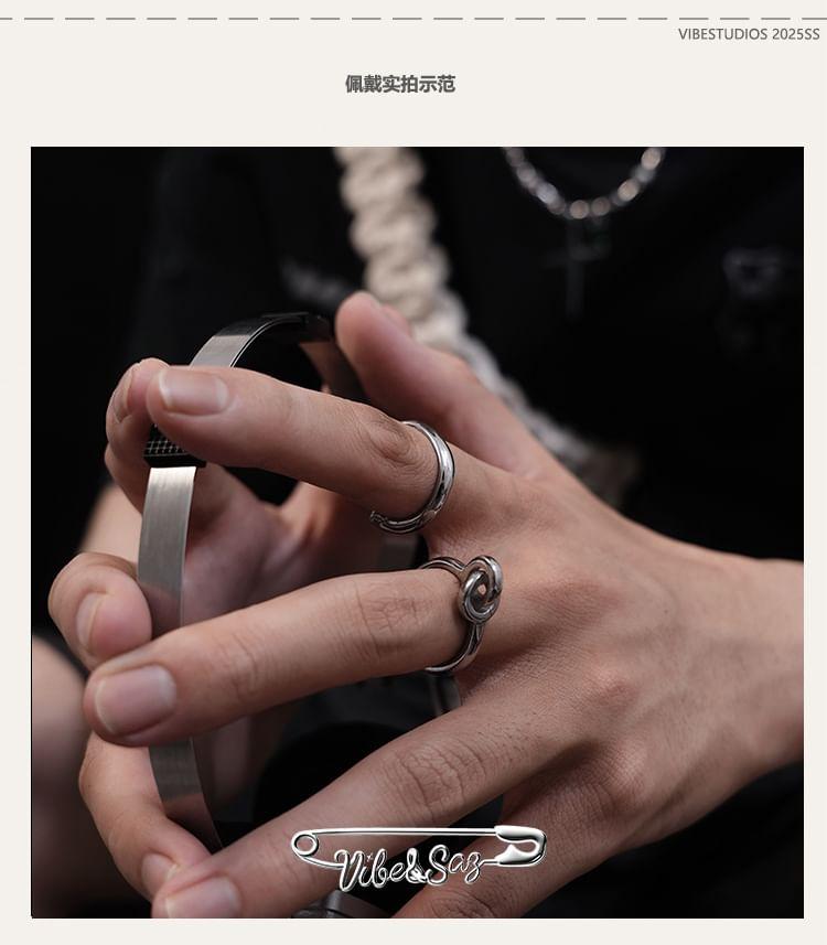 Interlocking Hoop Ring Product Image