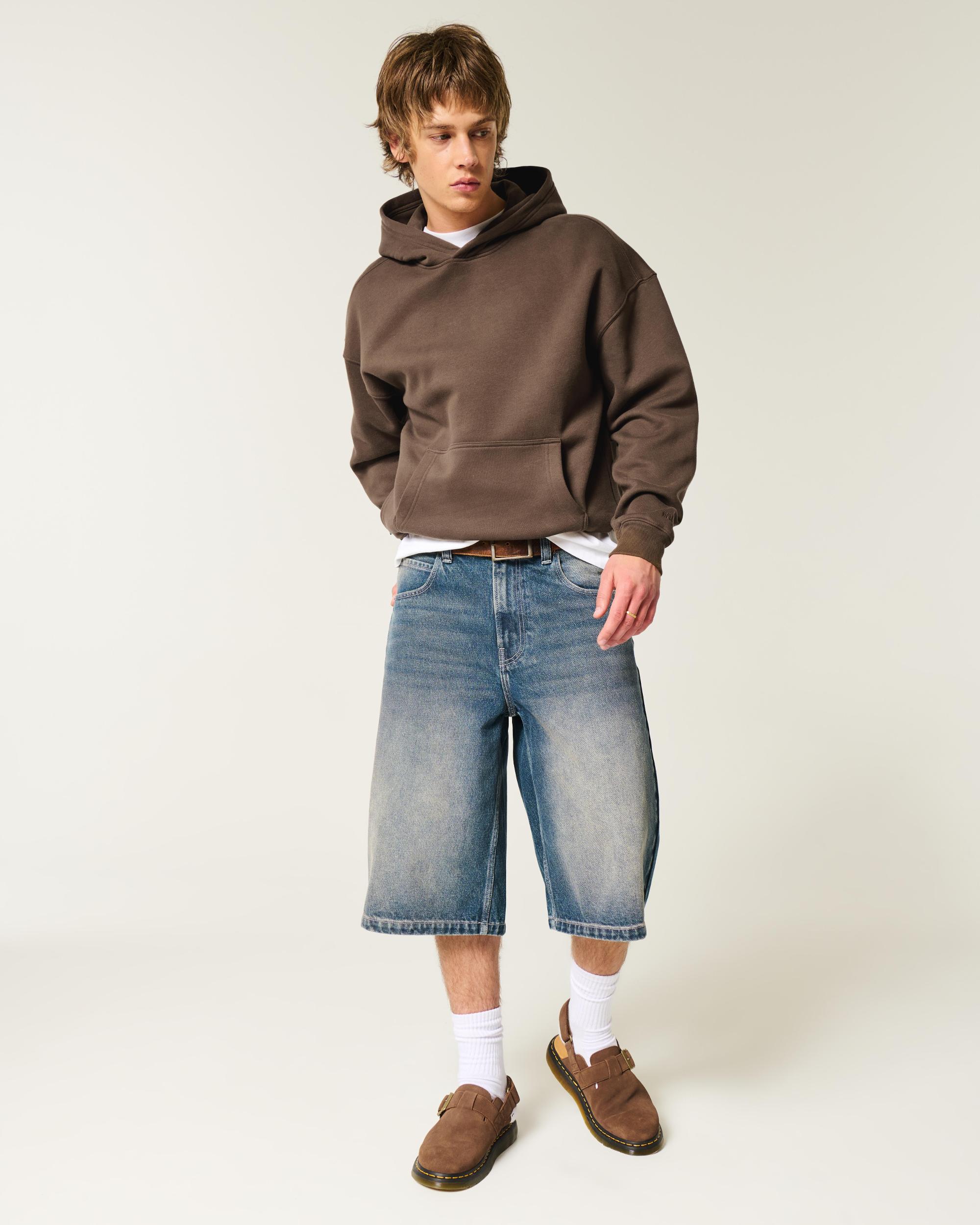 Boxy Washed Hoodie Product Image