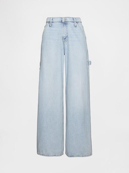 Mid Rise UltraSoft Baggy Jeans Product Image