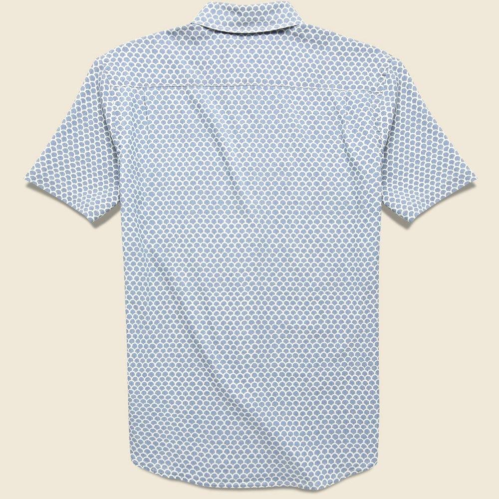 Stretch Playa Shirt - Fish Scale Redux Product Image