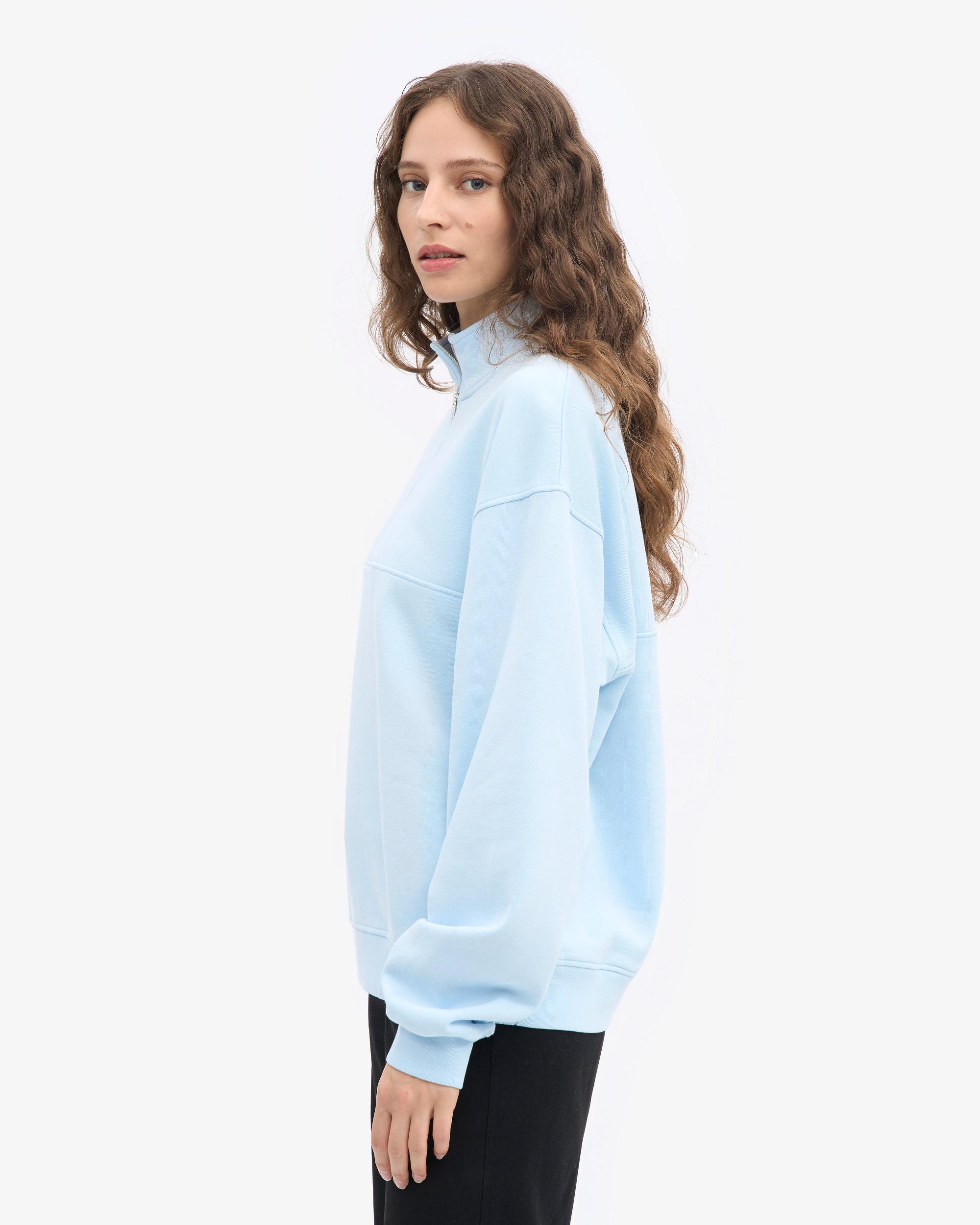 Organic Quarter Zip - Polar Blue Product Image