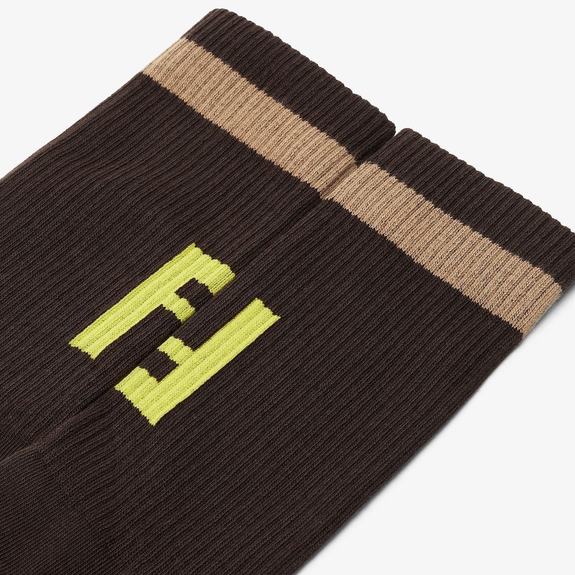 SocksBrown cotton socks Product Image