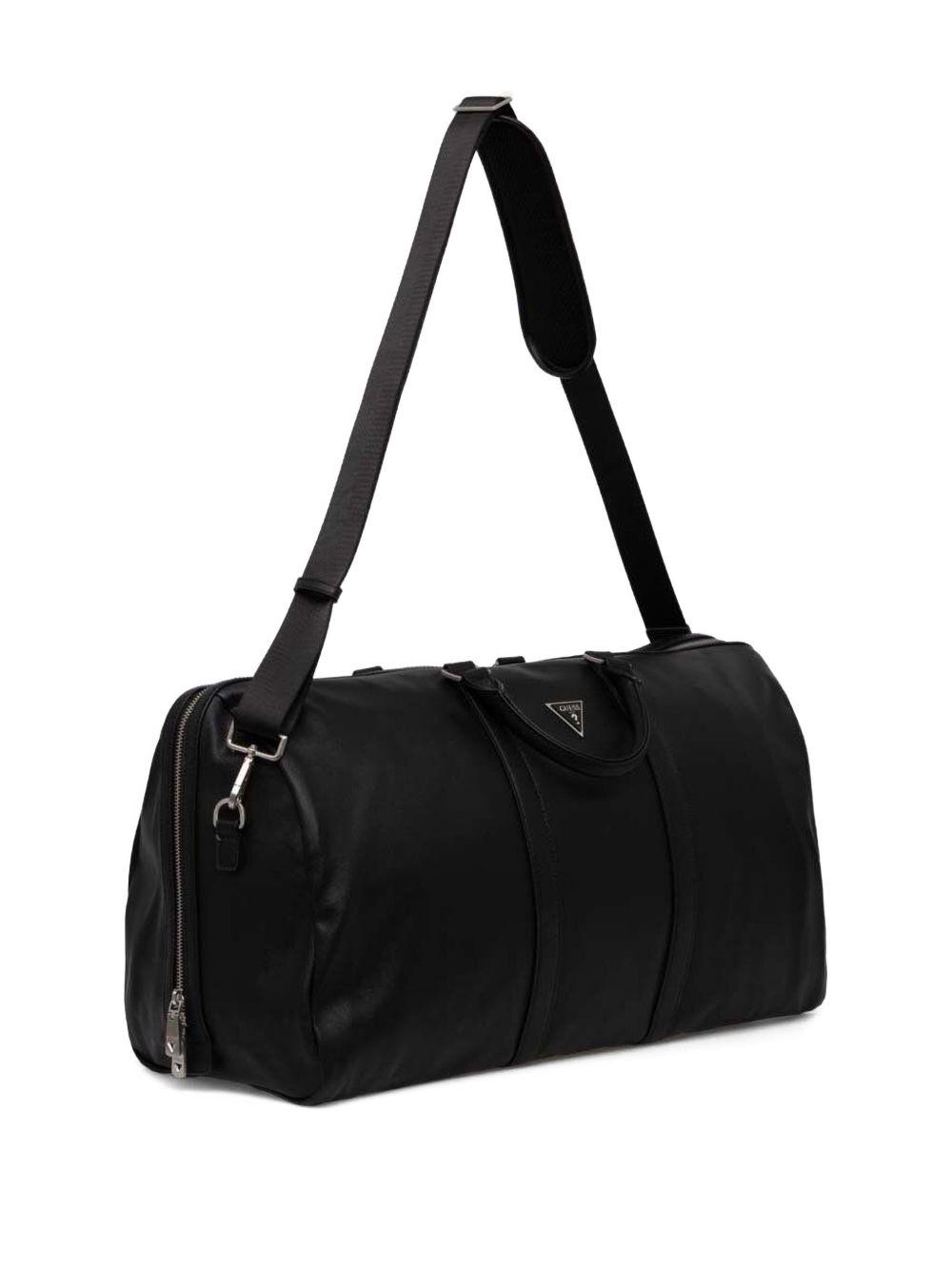 logo-plaque weekender bag Product Image