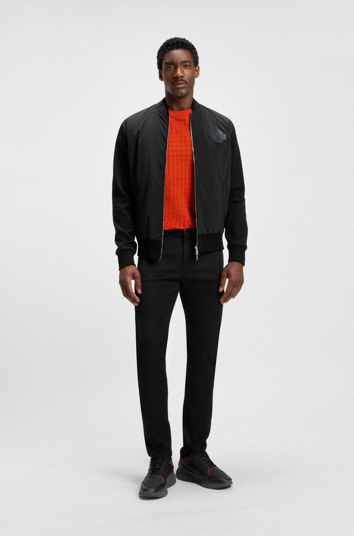 BOSS - Porsche x BOSS jacket in jersey - Black Product Image
